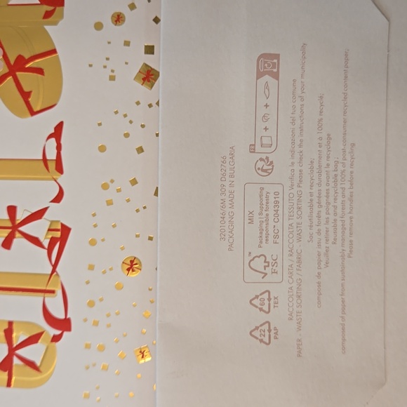 LV LOUIS VUITTON Christmas Shopping Gift Bag Special Edition - Picture 4 of 4